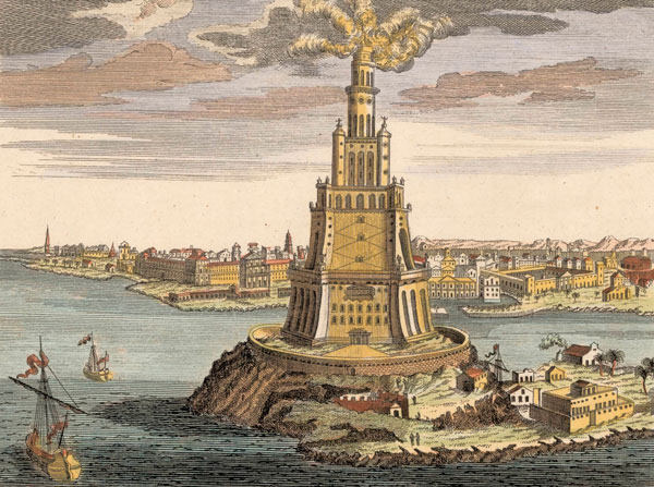 Предпологаемый внешний вид Александрийского маяка